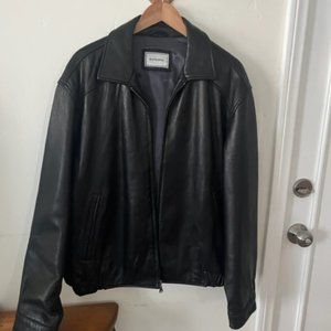 Men's lightweight Hathaway Lambskin Bomber Jacket